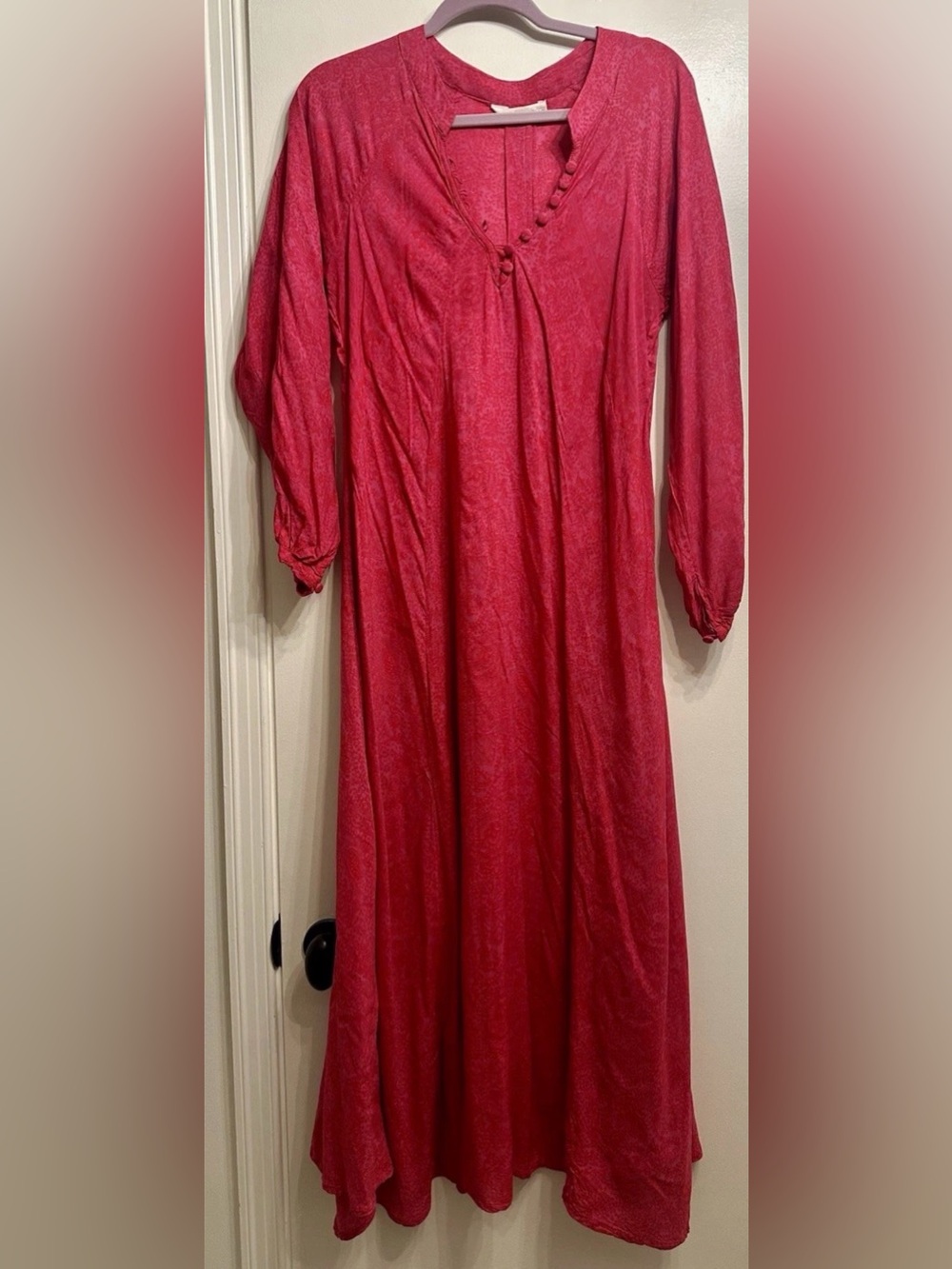 Natalie Martin Red Maxi Dress